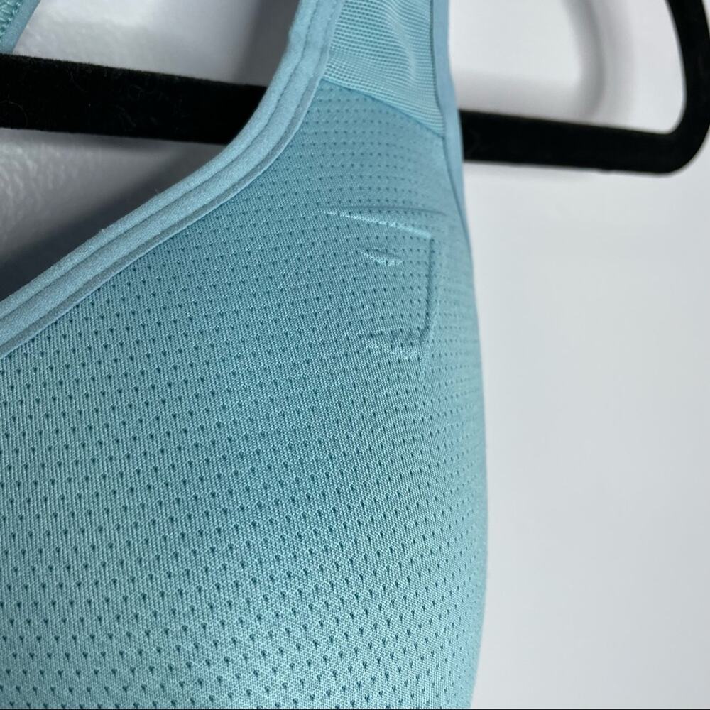 Gymshark Lightweight High Support Training Sports Bra Small Blue - Picture 2 of 5